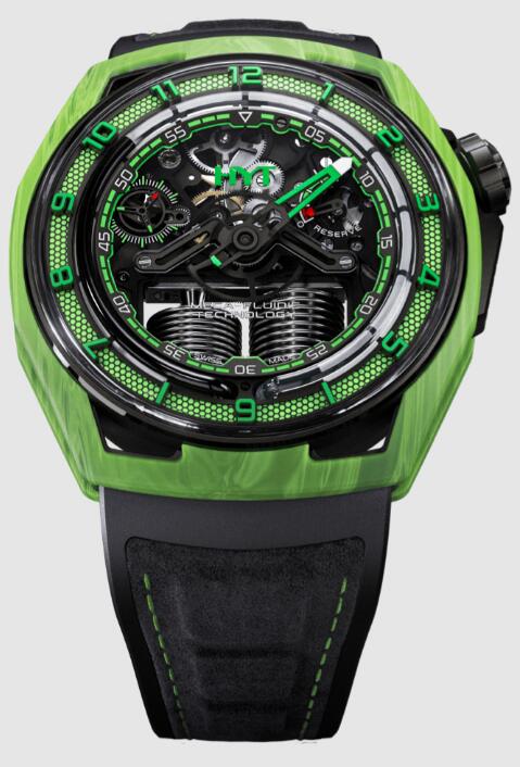 Buy HYT Hastroid Green Laser Replica watch